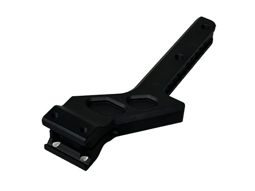 Convierte tu culata plegable en una fija con el Fixed Stock Adapter de CHISEL MACHINING, ideal para cumplir regulaciones o por preferencia personal.